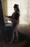 Francisco Goya Self-portrait in the Studio oil painting reproduction